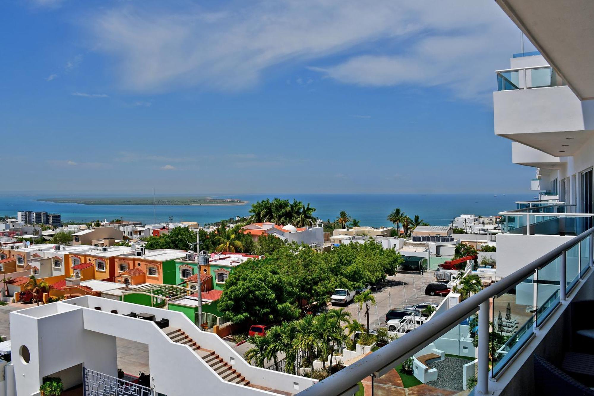 Oceanview Living Space & Balcony With Fiberoptic Wifi! La Paz Kültér fotó