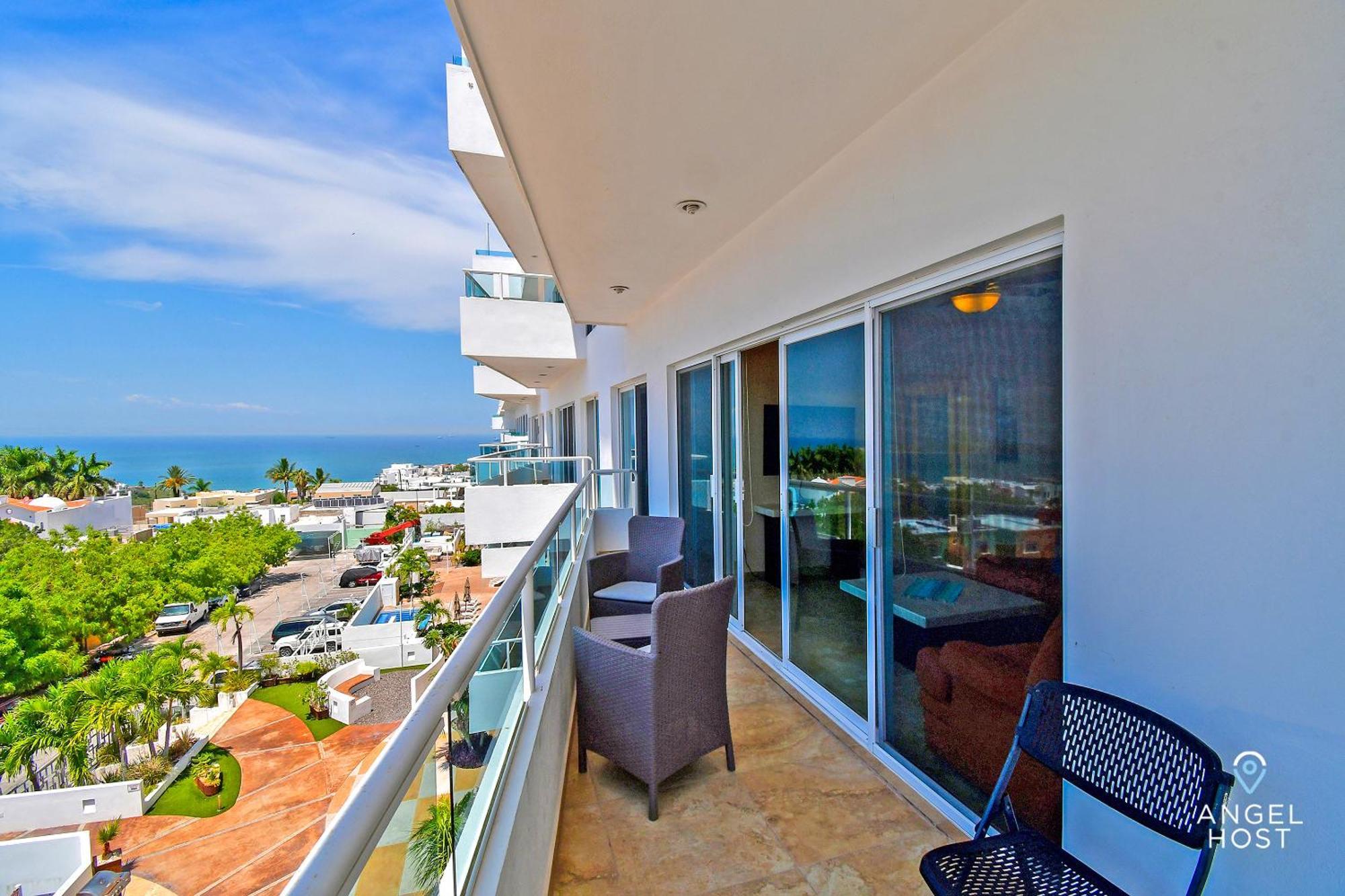 Oceanview Living Space & Balcony With Fiberoptic Wifi! La Paz Kültér fotó